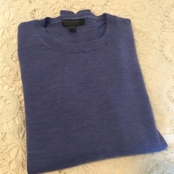 Banana Republic Merino Wool Crew Neck Sweater- Size Medium - Picture 8 of 8